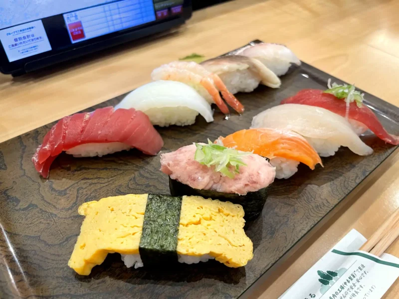 すし食いねぇ! 金沢駅前店の得もりランチ