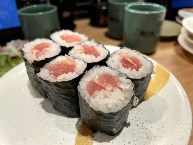 すし銚子丸パークシティ中野店の鉄火巻き